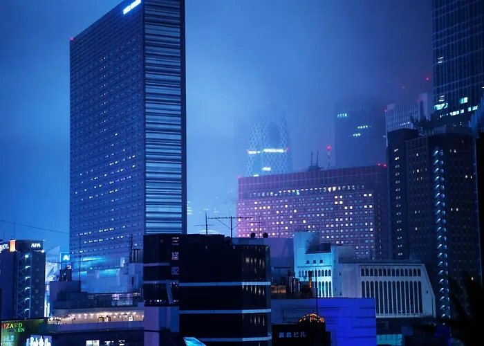 #6 Stylish Apartment With Beautiful Night View A Stop To Shinjuku Station